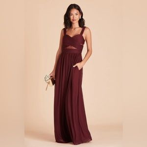NWT Maroon Bridesmaid’s Dress